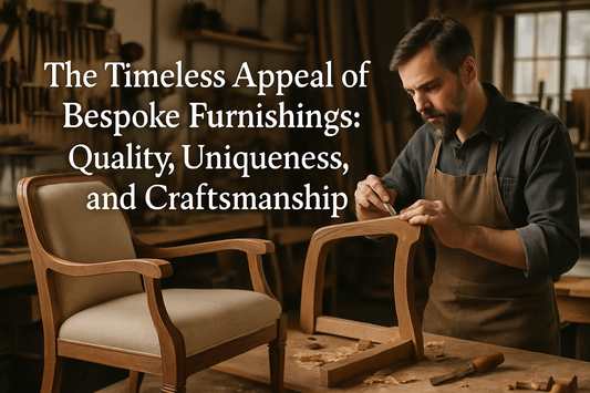 The Timeless Appeal of Bespoke Furnishings: Quality, Uniqueness, and Craftsmanship