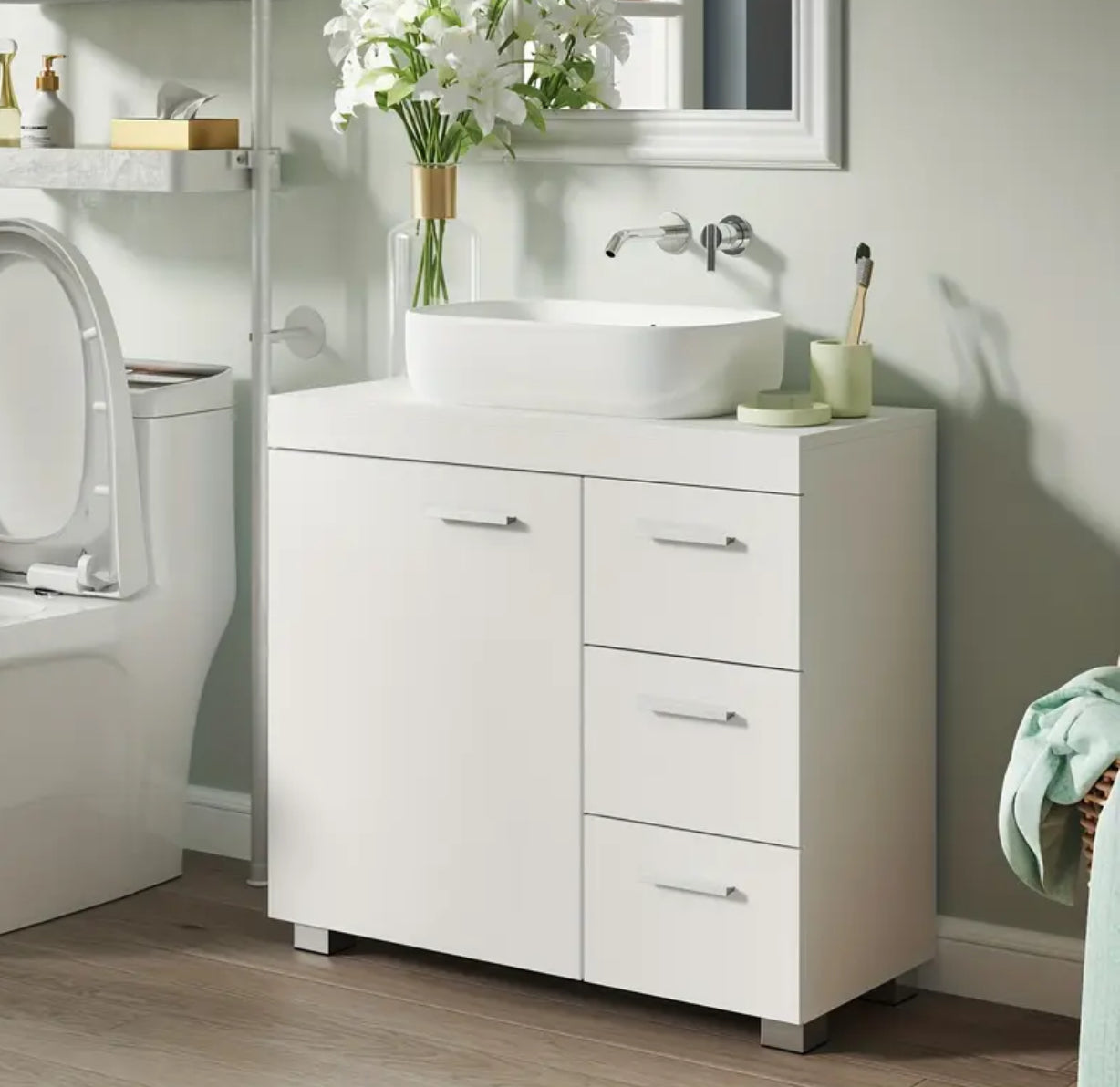 Undersink storage cupboard