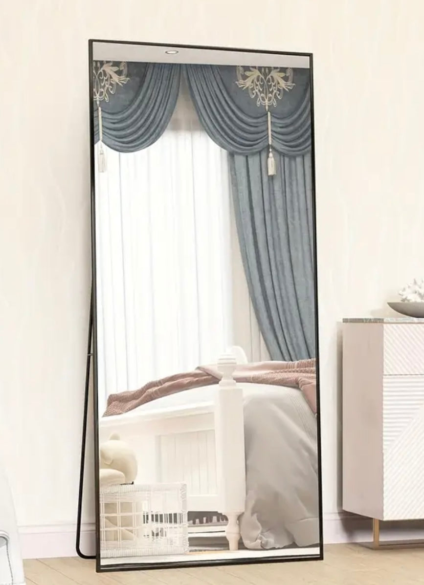 Full length freestanding mirror