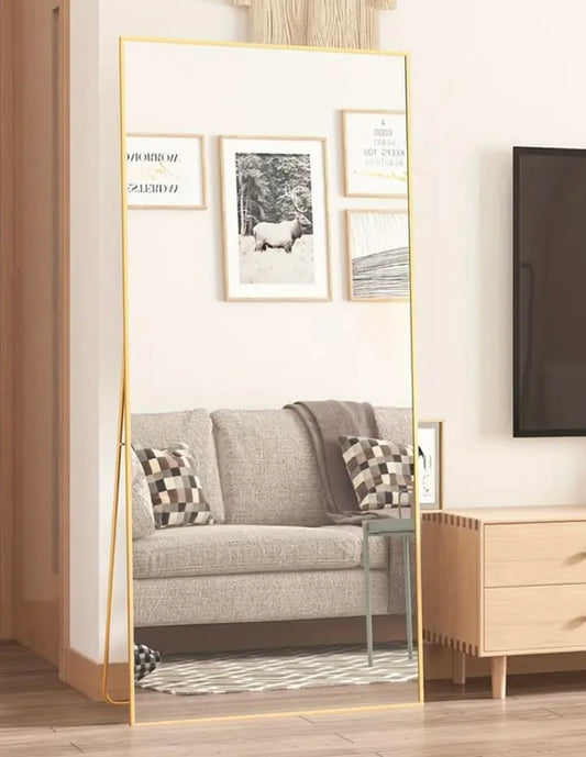 Full length freestanding mirror