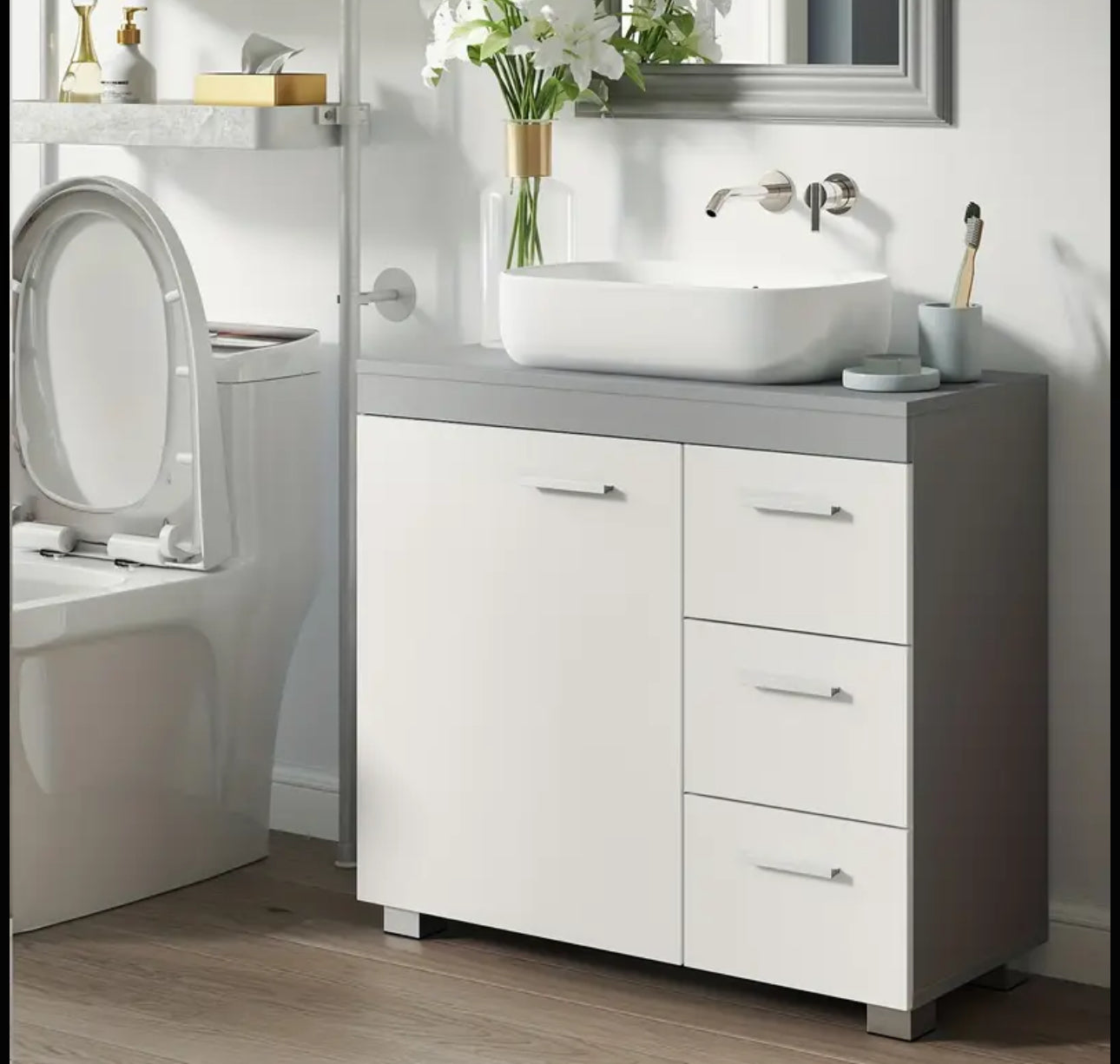 Undersink storage cupboard