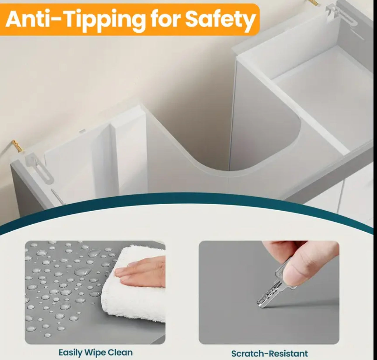 Undersink storage cupboard