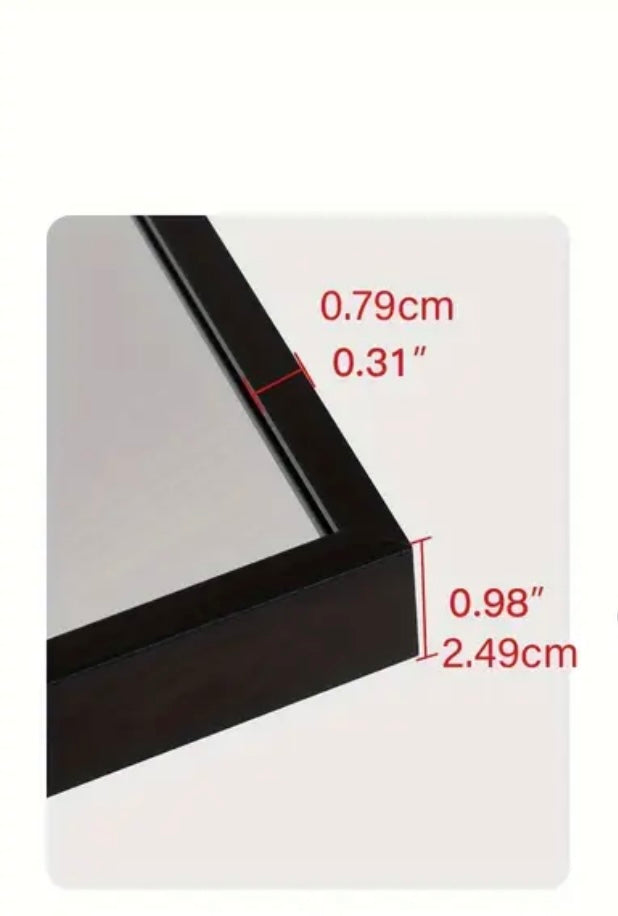 Full length freestanding mirror