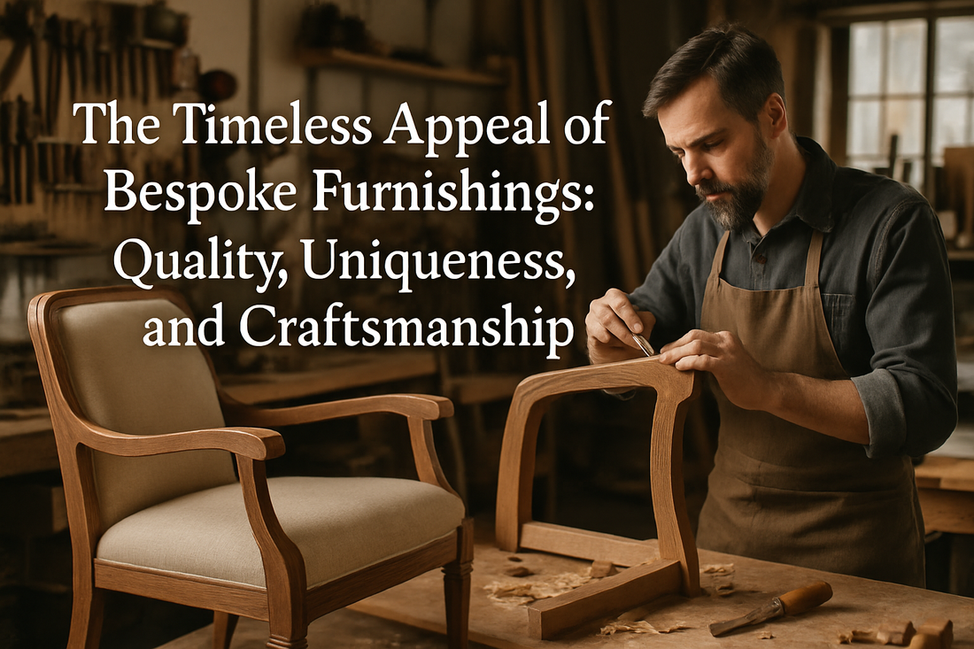 The Timeless Appeal of Bespoke Furnishings: Quality, Uniqueness, and Craftsmanship