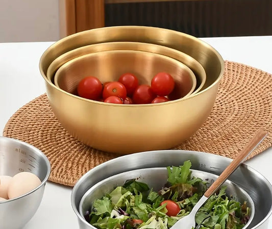 Set of 3 kitchen bowls set
