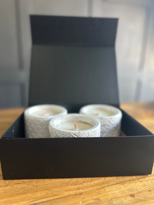 Luxury Ceramic Candle Gift Box – Strongest Scented Soy Wax Candles