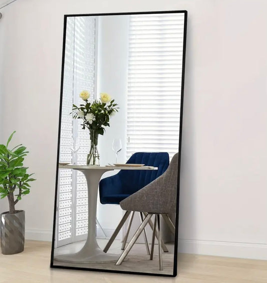 Full length freestanding mirror