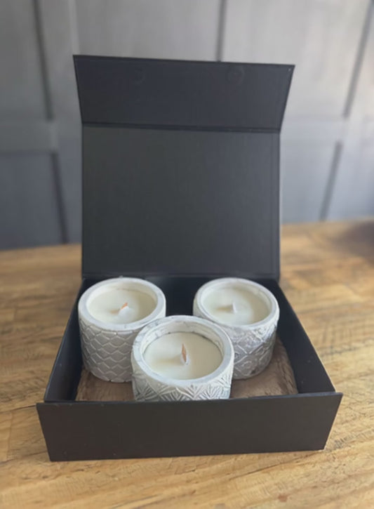 Luxury Ceramic Candle Gift Box – Strongest Scented Soy Wax Candles
